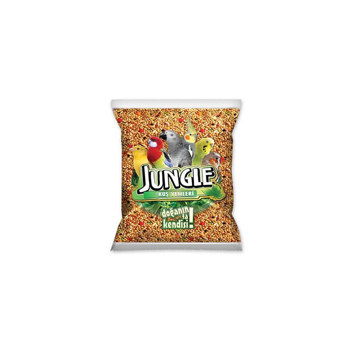 Jungle Muhabbet Kuşu Yemi Poşet 500 Gr