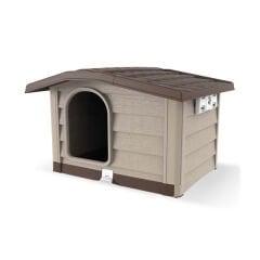Bama Bungalow Köpek Kulubesi L Bej