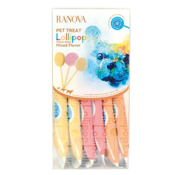 Ranova Köpekler için Karışık Lezzetli Lolipop 8g