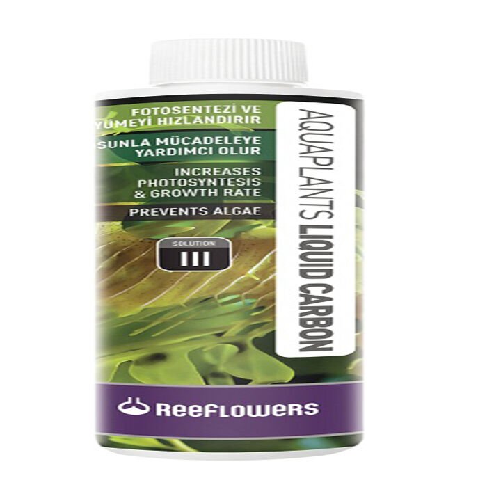 Reeflowers AquaPlants Liquid Carbon III Akvaryum Bitki Likit Karbon 250 ml