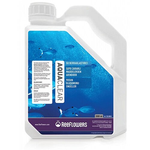 Reef Flowers Aqua Clear Akvaryum Su Berraklaştırıcı 3000 ml