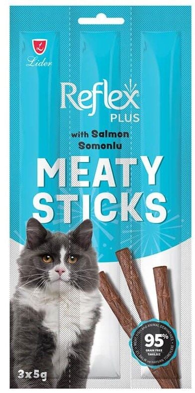 Reflex Somonlu Kedi Ödül Çubuğu 5 Gr 3 Adet