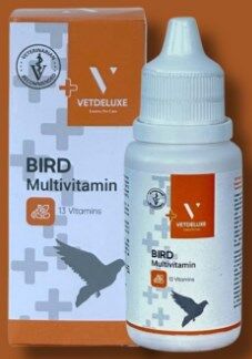 VETDELUXE Kuşlar İçin Multivitamin Damla 30 Ml