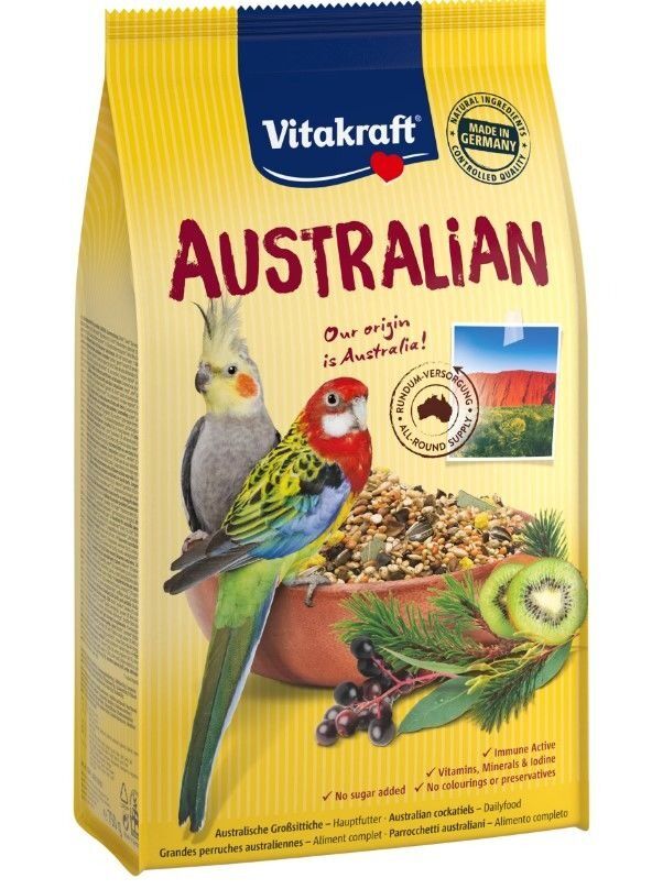 Vitakraft Avustralya Papağan Paraket Kokt. 750 Gr