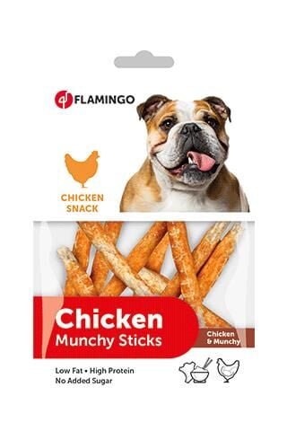 Flamingo Chick n Tavuk Eti Sargılı Munchy Köpek Ödülü 80 gr