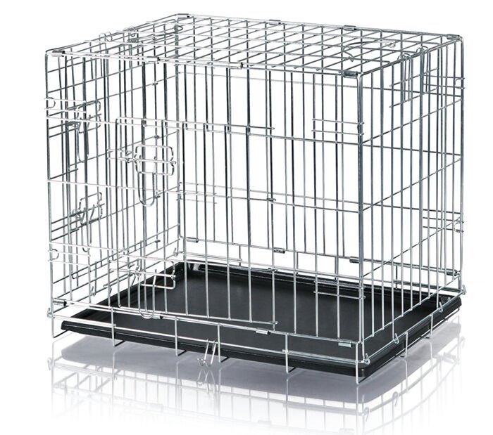 Trixie Galvaniz Köpek Taşıma Kafesi 64 cm x 54 cm  x 48 cm