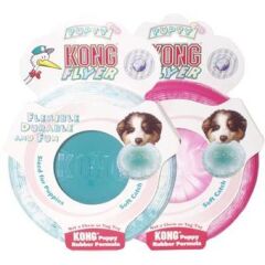 Kong Yavru Köpek için Frizbi Pembe&Mavi