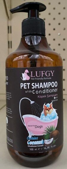Lufgy Köpek Şampuanı Hindistan Cevizli 500 Ml
