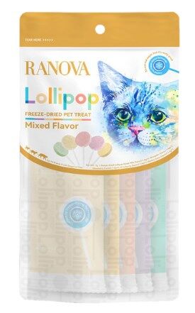 Ranova Krdiler İçin Karışık Lezzetli Lolipop *1.4g ( paket içi 5 li )