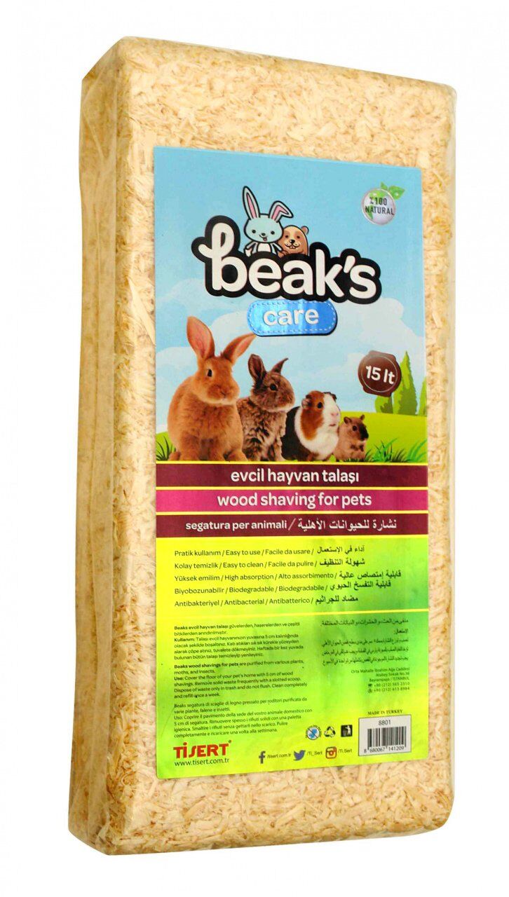 Ti-sert Beaks Kemirgen Talaşı 15 LT