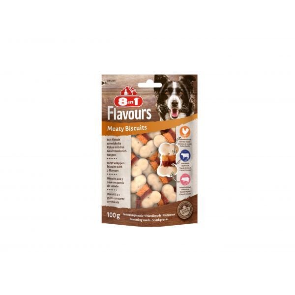 8IN1 Flavours Meaty Bıscuıts10  406-661621