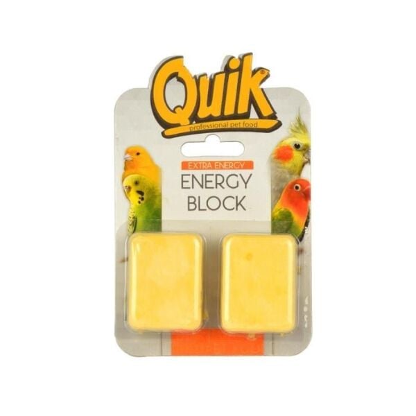 Quik Kuşlar için Gaga Taşı Enerji Blok 2 li