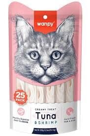 Wanpy Ton&Karides 25*14 gr Krema Kedi Ödülü RAC-050