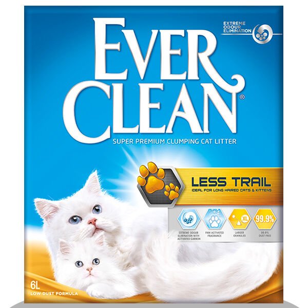 Ever Clean Less Trail (Less Track) Ayağa Az Yapışan Kedi Kumu 6 Litre