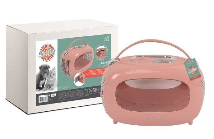 M-Pets Sıxtıes Classıc Taşıma Çantası Pink 48X29X30Cm