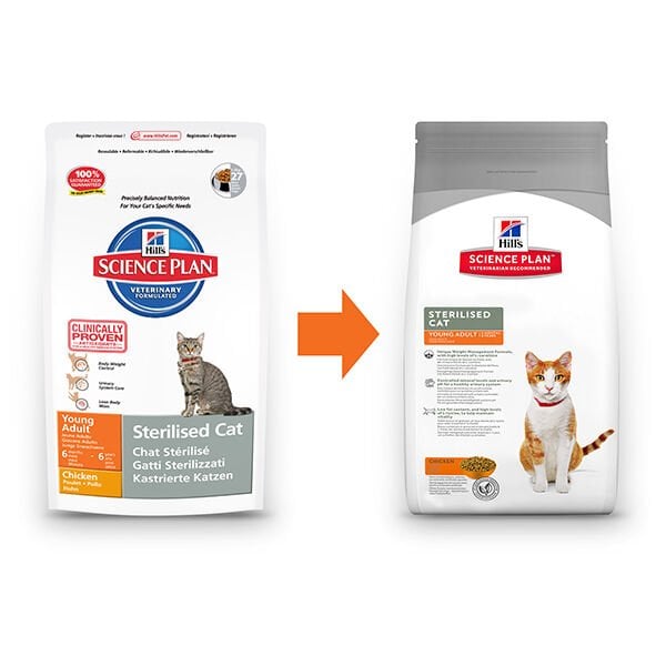 Hills Science Plan Sterilised Kısırlaştırılmış Tavuklu Kedi Maması 1.5Kg