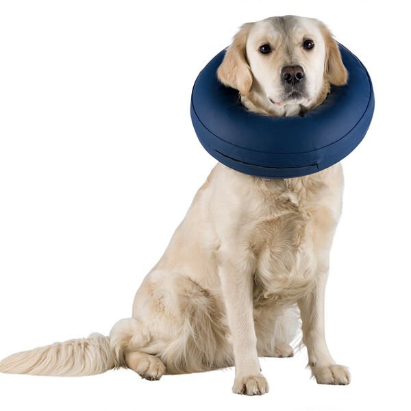 Trixie Köpek Koruyucu Şişme Yakalık Medium - Large, Mavi