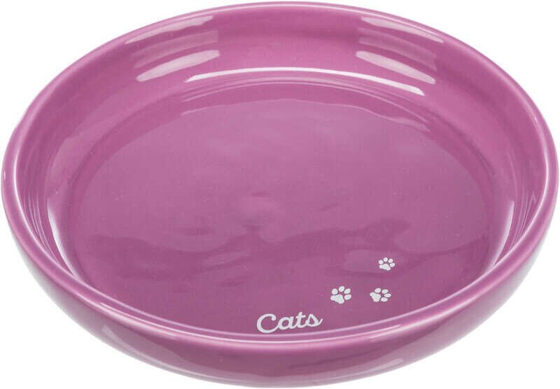 Trixie Büyük Kedi Seramik Mama ve Su Kabı, 0.35lt/ø18cm