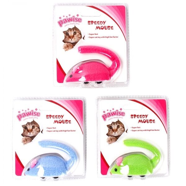 Pawise Kediler İçin Kurmalı Fare Oyuncak