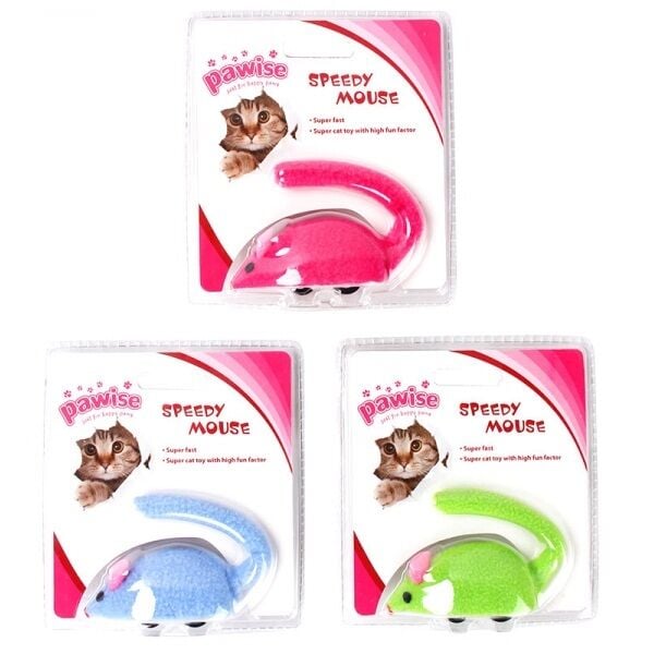 Pawise Kediler İçin Kurmalı Fare Oyuncak