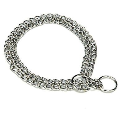 Doggie Boğmalı Duble Zincir Tasma Kromkaplama 2,5x45-55cm Bdzt60chromeplate