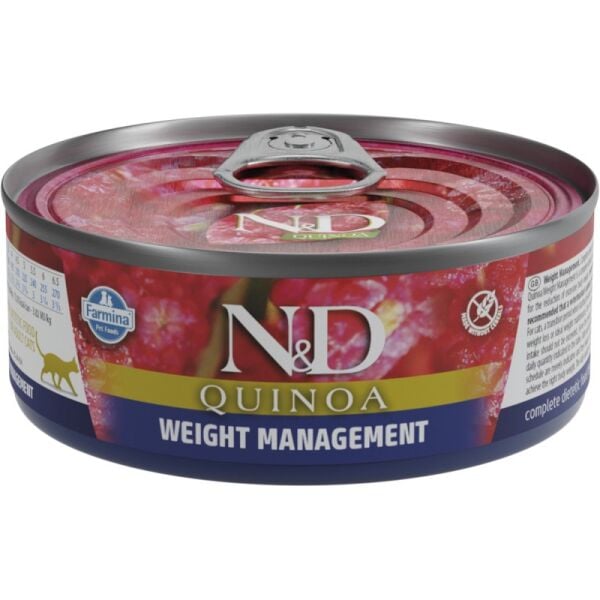 N&D OINOA Kedi Konserve Weıght Management (Kilo Kontrolü) 80 GRAM