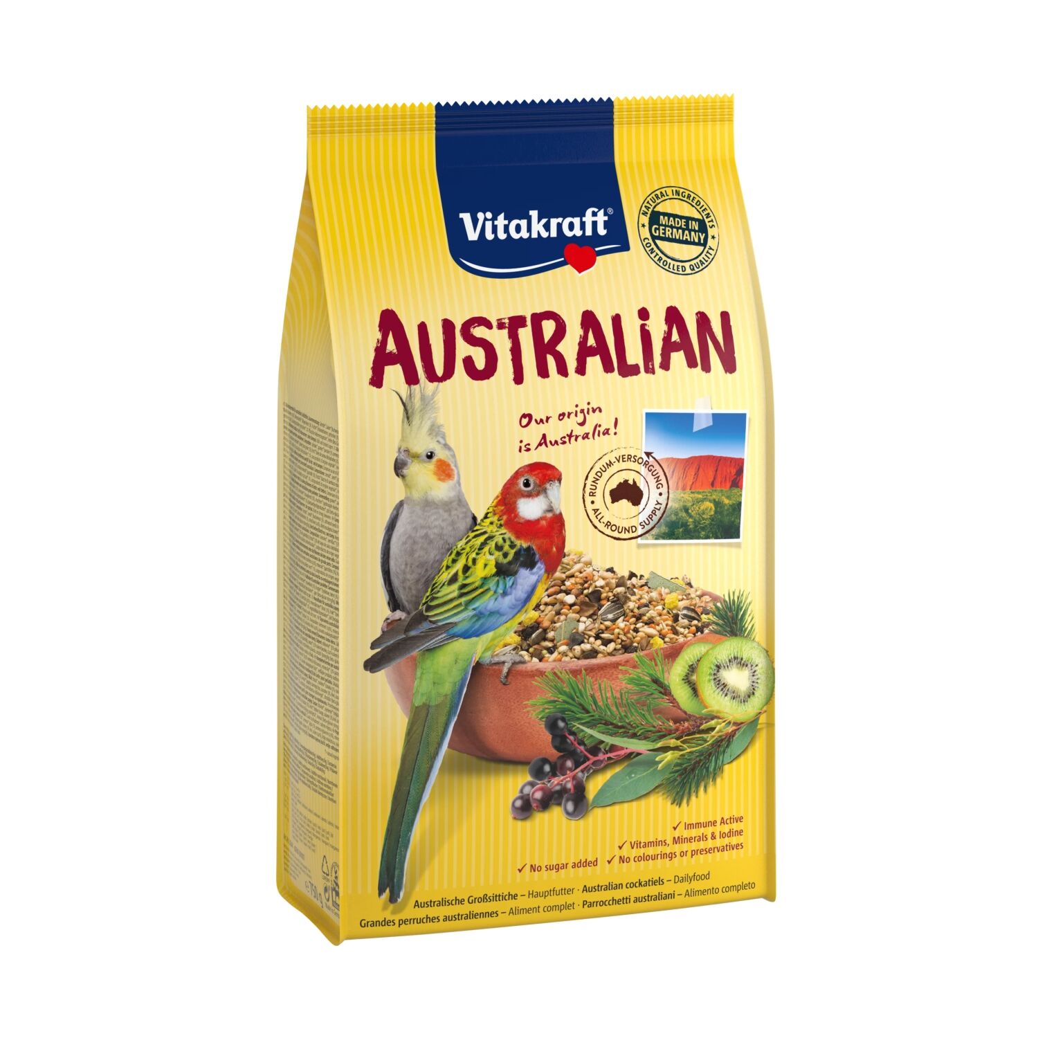 Vıtacraft Avustralya Papagan Pareket Yemi Kokteyl 750 gr