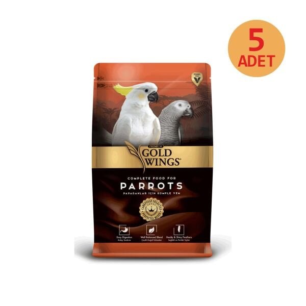 Gold Wings Premium Meyveli Büyük Irk Papağan Yemi 5 Adet