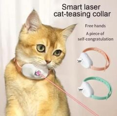 Pet Lazer Collar Self Teasıng Toy