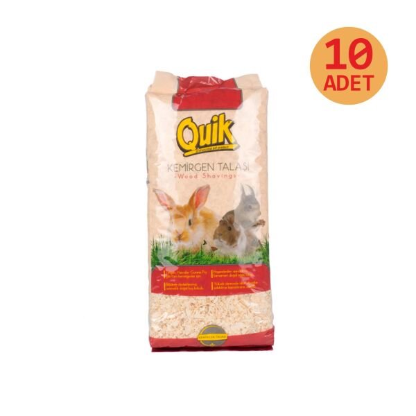 Quik Kemirgen Talaşı 15 lt x 10 Adet