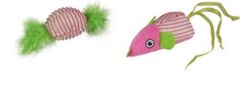 Flamingo Kumaş İkili Kedi Oyuncağı