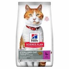 Hills Ördek etli Kısırlaştırılmış Yetişkin Kedi Maması 3 Kg