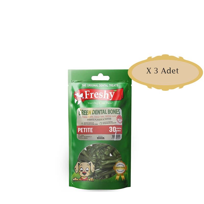 Freshy Dental Küçük Köpek ödülü 30 lu X 3 Adet