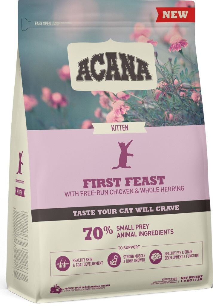 Acana First Feast Kitten Yavru Kedi Maması 1,8Kg