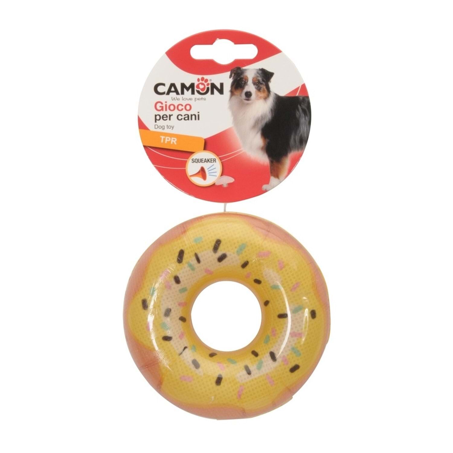 Camon TPR'den Yapılmış, Polyester Dolgulu, Donut 10 cm