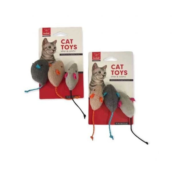 Nunbell Renkli Fare 3'lü