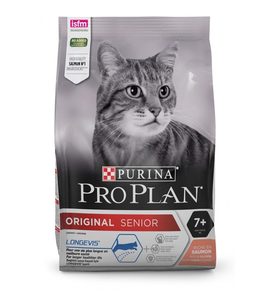 Pro Plan Original Senior Somonlu Yaşlı Kedi Maması 3Kg