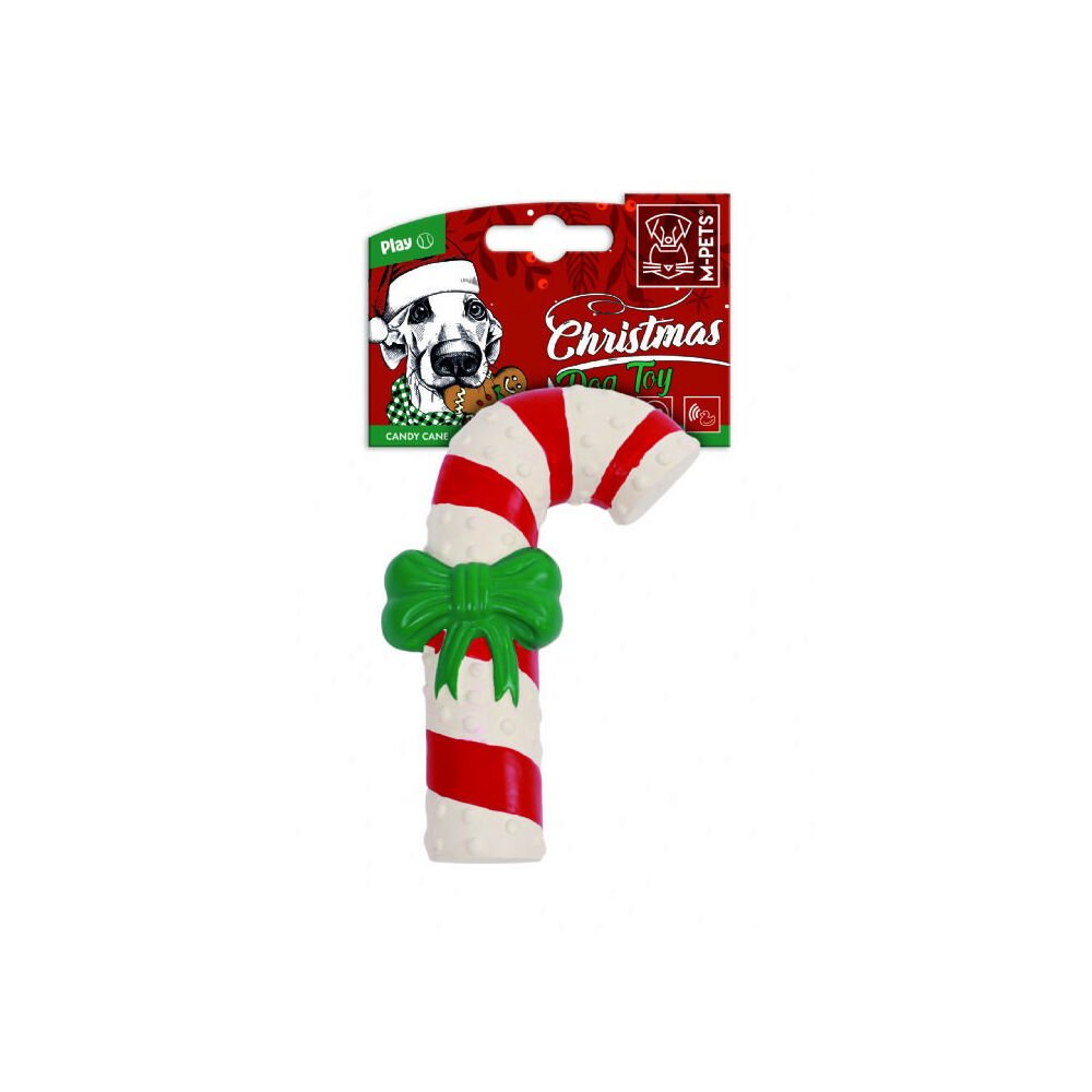 M-Pets Chrıstmas Candy Cane Köpek Oyuncağı