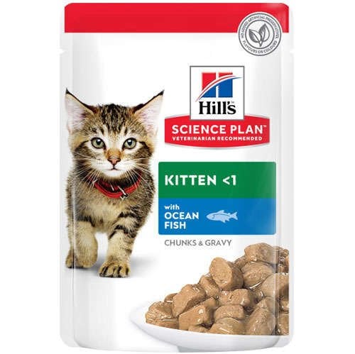 Hills Kitten Balıklı Yavru Konserve Kedi Maması 85 gr