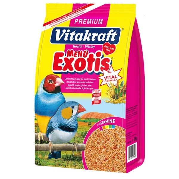 Vitakraft Exotics Bülbül Yemi 500 gr