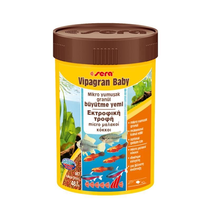 Sera Vipagran Baby Garnür Yavru Balık Yemi 100 ml