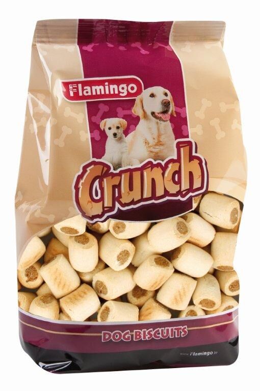 Flamingo Crunch Köpek Ödül Bisküvisi Mini Crockies 500gr