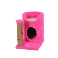 Cathause Kedi Oval Yuva Tırmalama 47 Cm Pembe