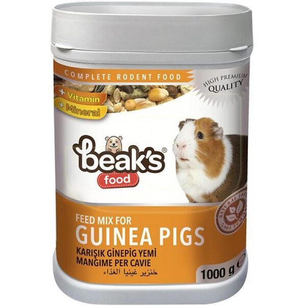 Beaks Karışık GinePig Yemi 1000 gr