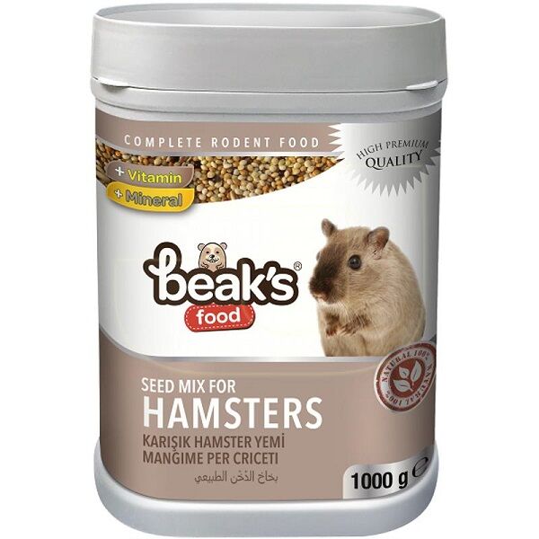 Beaks Karışık Hamster Yemi 1000 gr