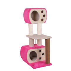 Cathause Yuvalı Katlı Tırmalama 115 Cm Pembe