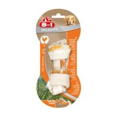 8 in 1 Delight Bones S Köpek Çiğneme Burgu Kemik Small