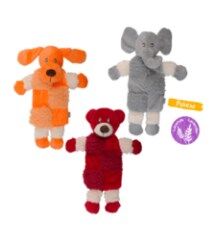 Camon Köpekler için oyuncak  gıcırtılı kokulu peluştan çeşitli hayvanlar -