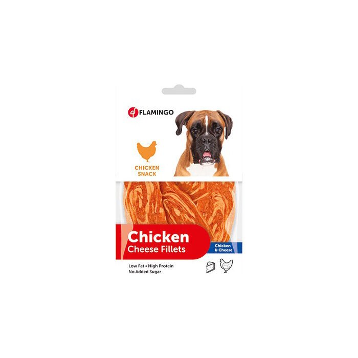 Flamingo Chick n Tavuk ve Peynirli Köpek Ödülü Large 85 gr