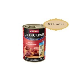 Animonda Carno Sığır&Hindi Puppy Konserve 400 Gr X 12 Adet